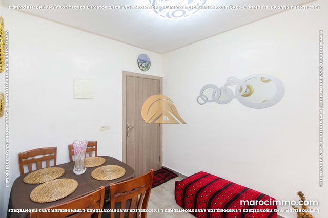 Appartement meublé à louer sur la Route d’Amizmiz, Marrakech – RDC avec jardin privé – 83 m² — 2