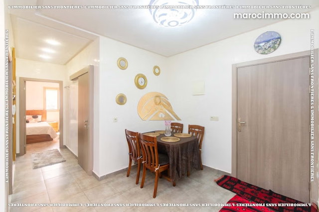 Appartement meublé à louer sur la Route d’Amizmiz, Marrakech – RDC avec jardin privé – 83 m² — 3