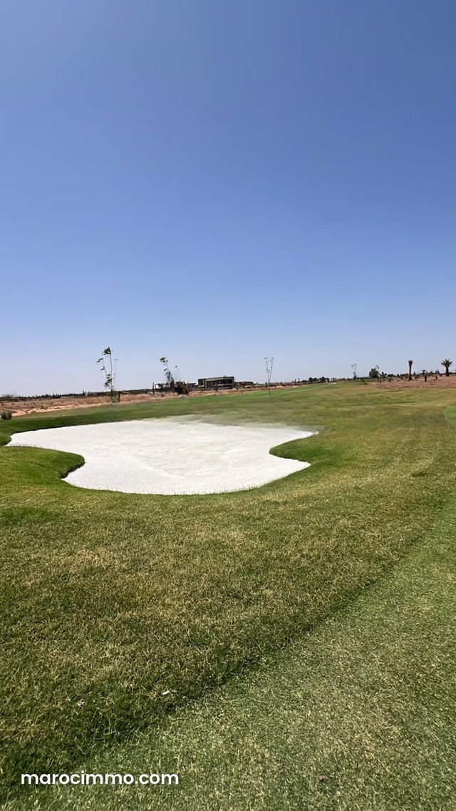 Terrain Front Golf 1353 m² Vue atlas km 6 — 5