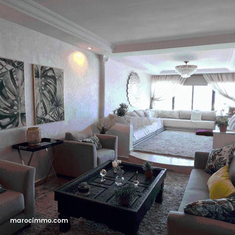126 sqm Apartment on the 9th Floor with Garage in Franceville, Casablanca — Casablanca