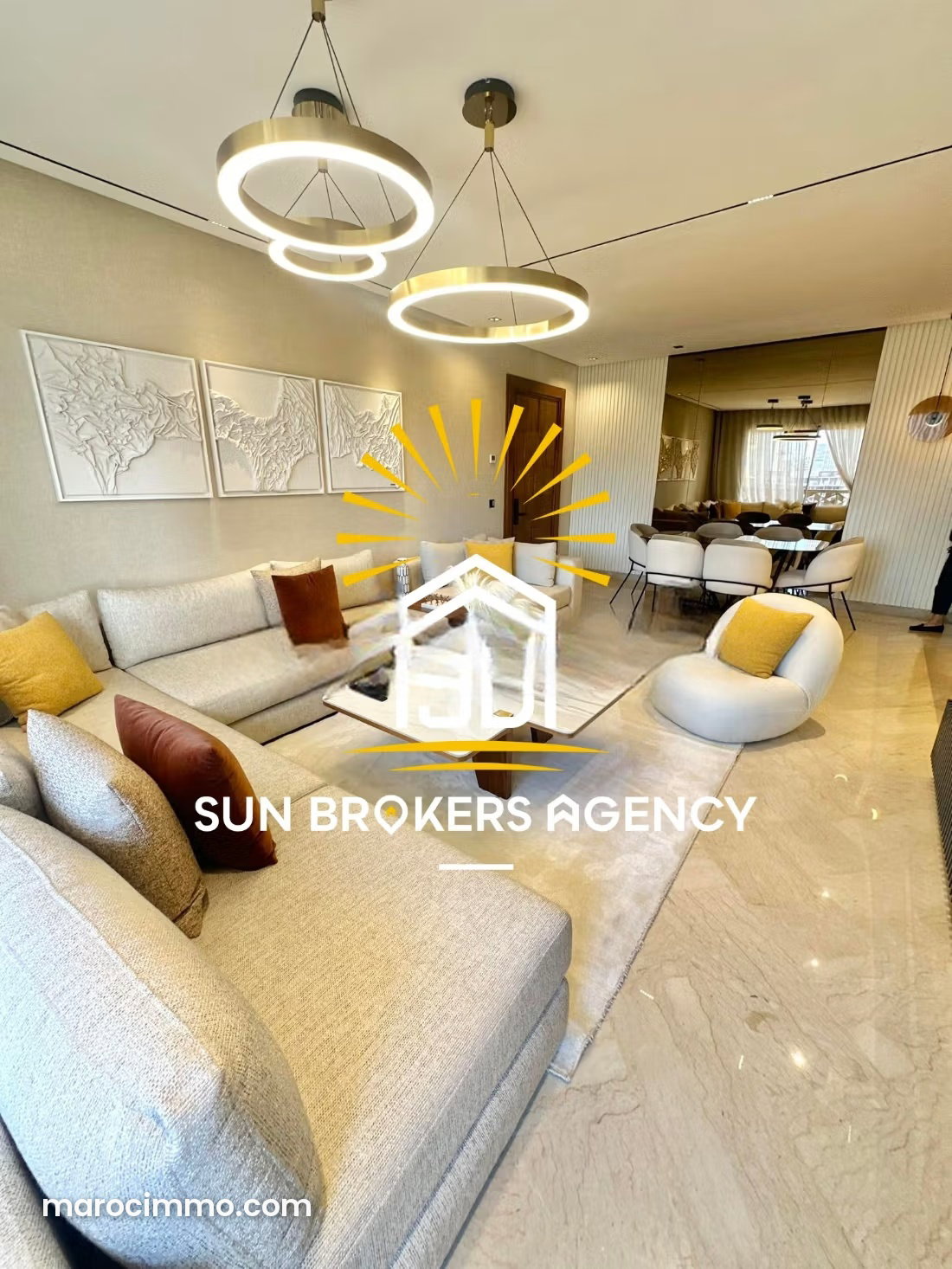 Appartement meublé 151 m² à Casablanca Finance City — Casablanca
