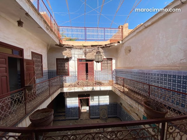 Vente riad à renover melkia au quartier mouassine — 4