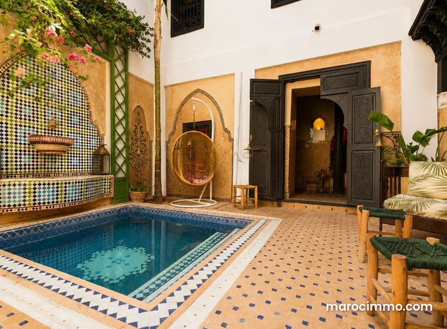 Riad titré avec bassin et terrasse à Bab Aylan — 4