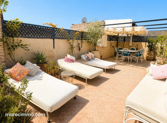 Riad titré avec bassin et terrasse à Bab Aylan — 2
