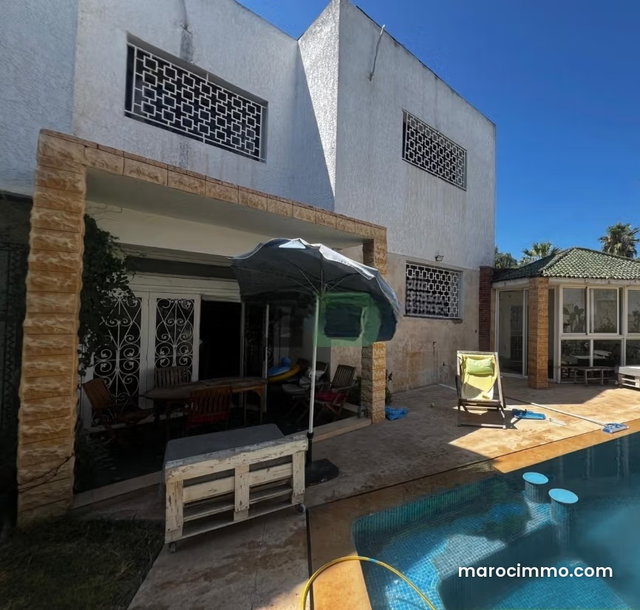 Villa AinDiab, 4 chambres Jardin/piscine Hammam — 2
