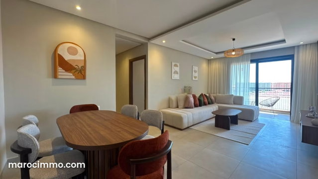 Appartement 2 chambres avec piscine Guéliz — 5