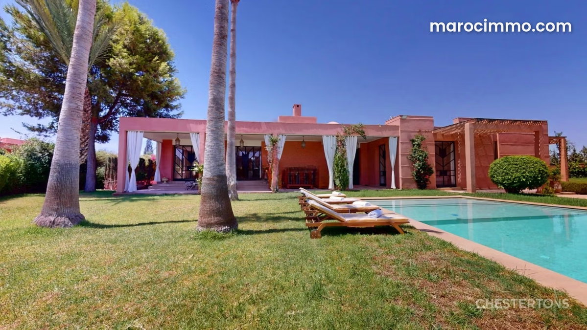 Superbe villa de 5 chambres à Marrakech avec piscine