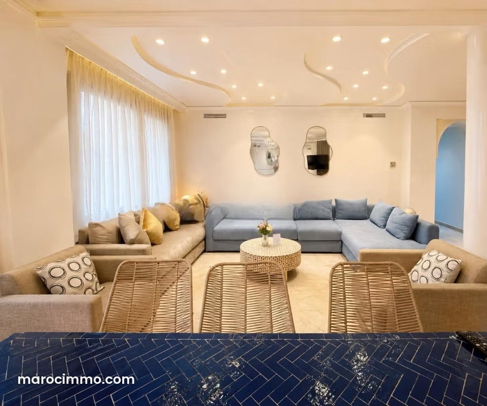 Furnished 130 sqm apartment for rent in Marrakech’s Majorelle district — Marrakesh