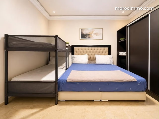 Appartement Meublé 3 Chambres à Guéliz Majorelle — 4