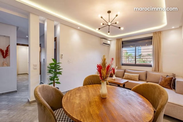 Appartement à louer à Route Amizmiz. 2 chambres. Meublé — 4