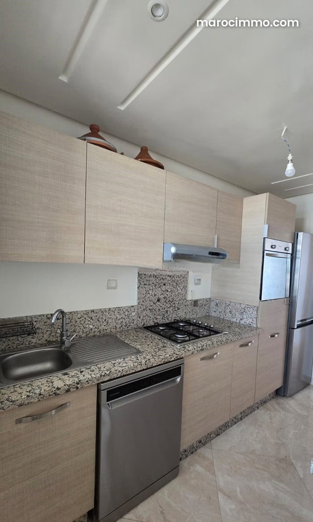 Appartement a louer Meublée 3 chambres riad salam — 4