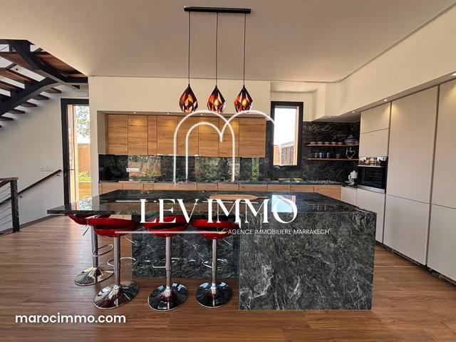 KM8 Rte Amizmiz Villa d'architecte meublée — 3
