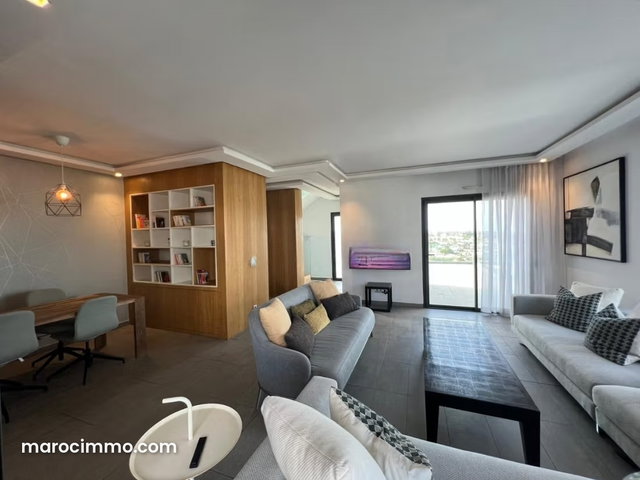 Appartement à louer à Casablanca Finance City. 4 pièces confortables. Meublé — 5