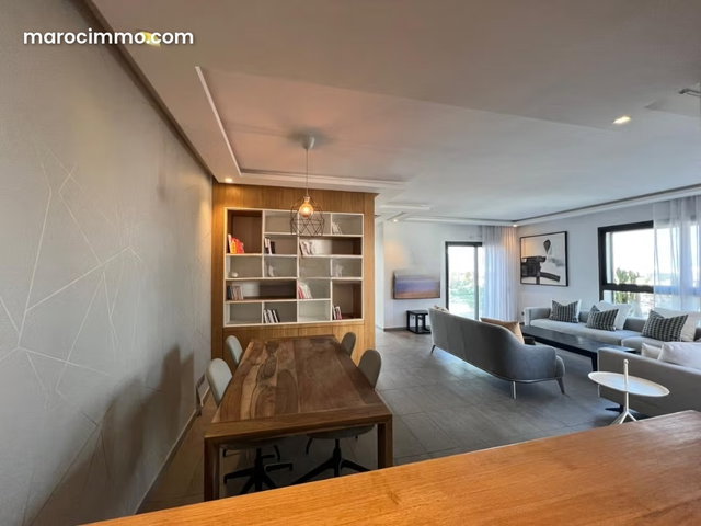 Appartement à louer à Casablanca Finance City. 4 pièces confortables. Meublé — 3
