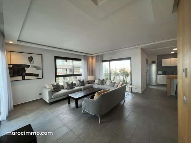 Penthouse d'exception meuà louer sur cfc — الدار البيضاء