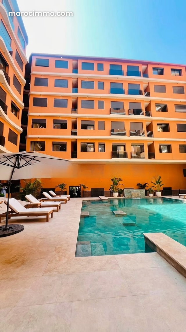 Superb Apartment for Sale on Route Casablanca. 40 m² Surface. Residence with Concierge, General Air Conditioning — 2
