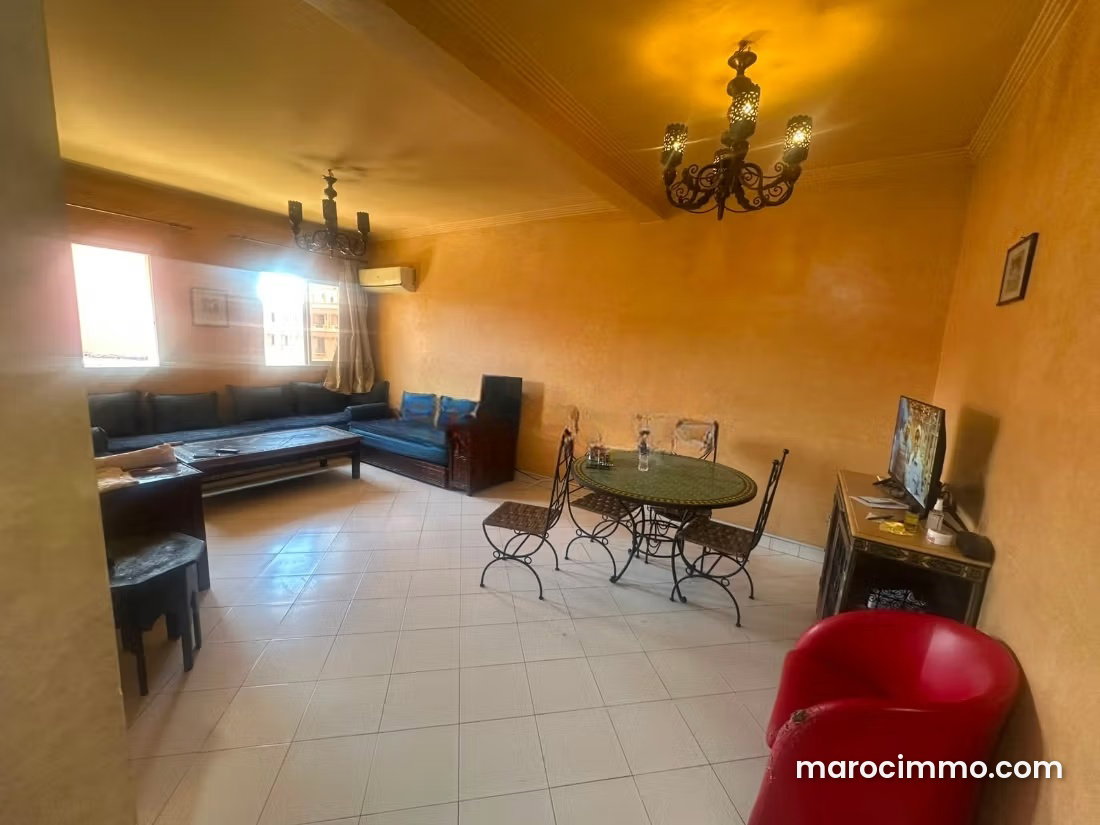 Appartement meublé à louer à Guéliz Marrakech 66 m² — Marrakech