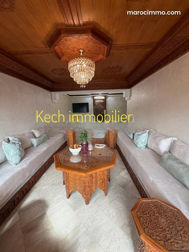 Location d'un appartement à Guéliz. 2 pièces confortables. Vue mer imprenable, porte blindée — 5