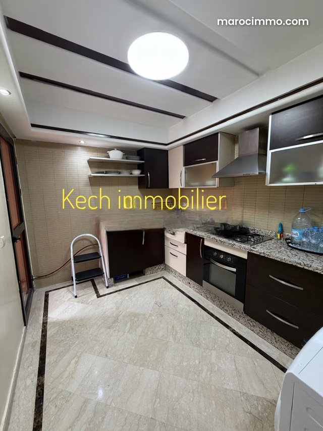 Location d'un appartement à Guéliz. 2 pièces confortables. Vue mer imprenable, porte blindée — 4
