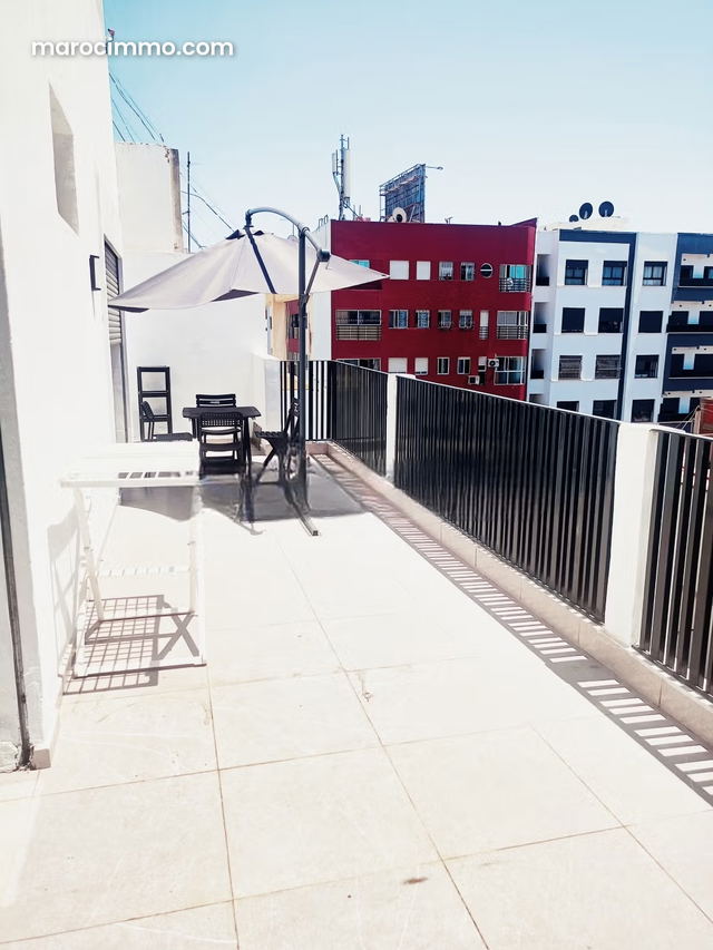 Bel appartement en location à Maârif. 1 chambre. Bien meublé — الدار البيضاء