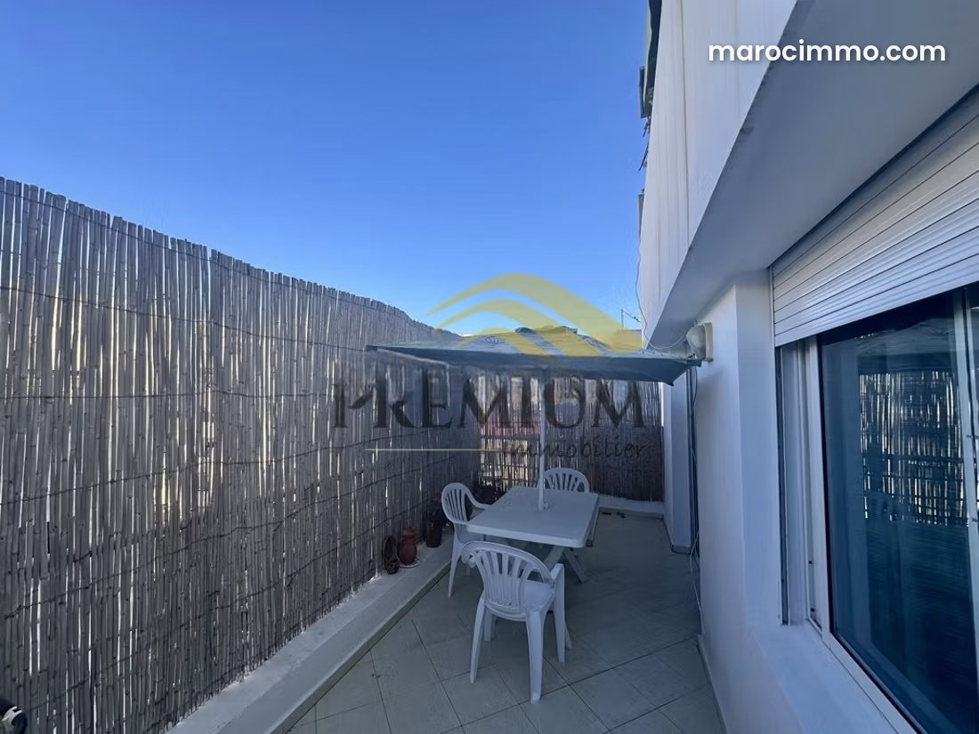 Appartement meublé avec terrasse à louer à Kébibat Rabat — Rabat
