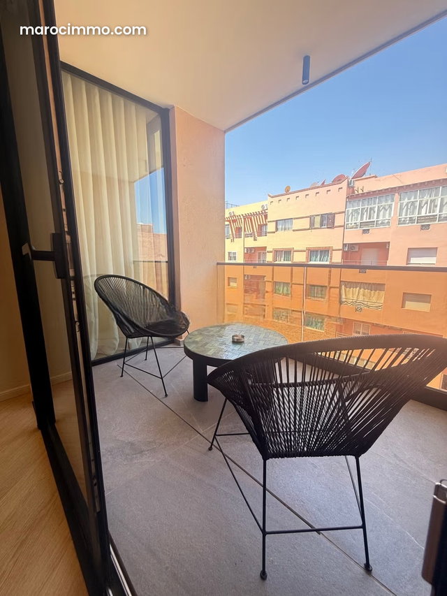 Apartment for rent in Guéliz. 57 m². Furnished — 2