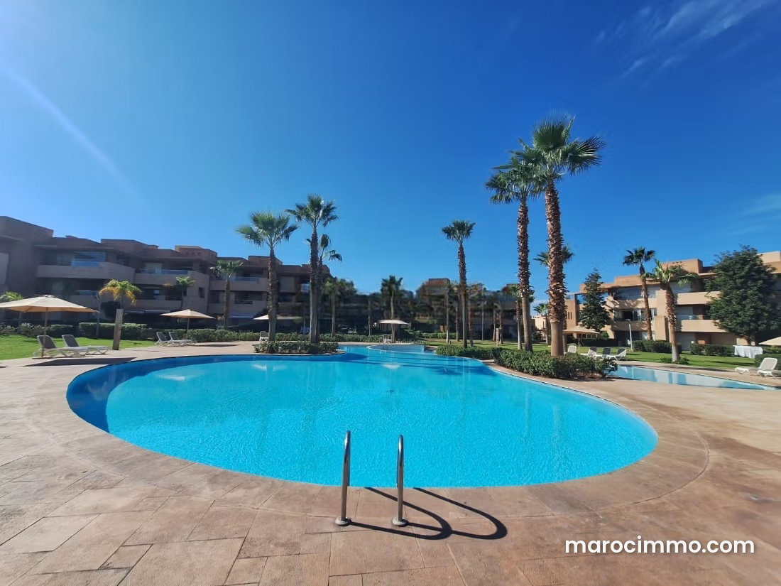 Appartement meublé avec terrasse à louer à Guéliz Marrakech — Marrakech