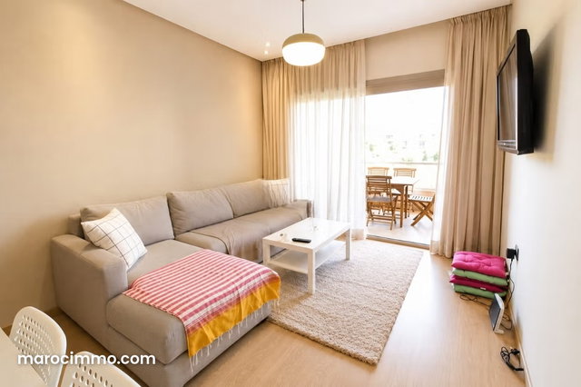 Superbe appartement à louer à Guéliz. Surface de 50 m². Meublé — 3
