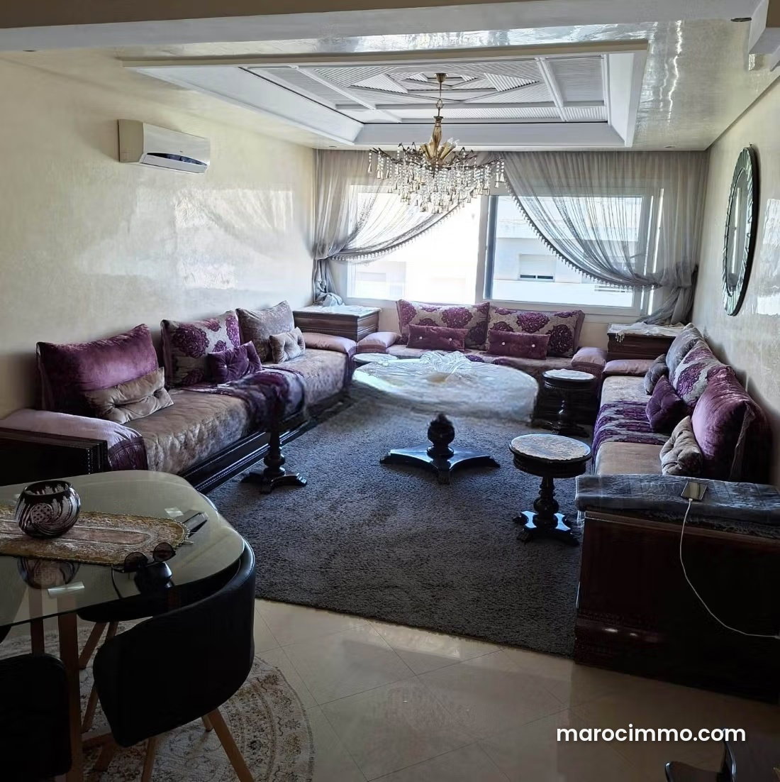 Appartement meublé avec terrasse à louer Hay Mohammadi Agadir — Agadir