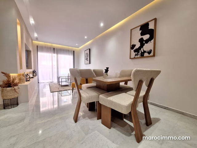 Apartment for rent in Guéliz. 2 bedrooms. Well-furnished — Marrakesh