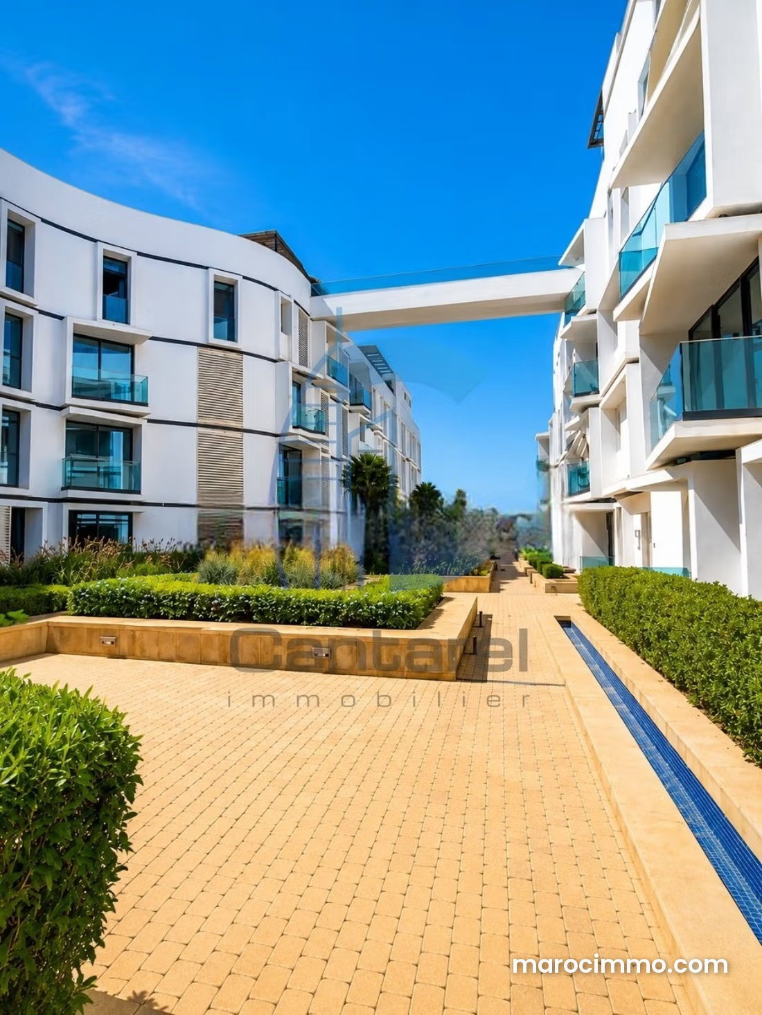 Appartement de luxe avec jardin à Dar Bouazza, prêt à vivre — Dar Bouazza