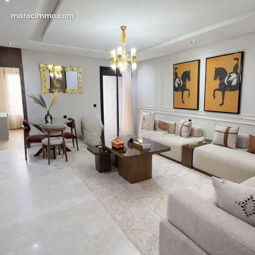 Appartement avec terrasse à Bouskoura quartier Victoria — Bouskoura