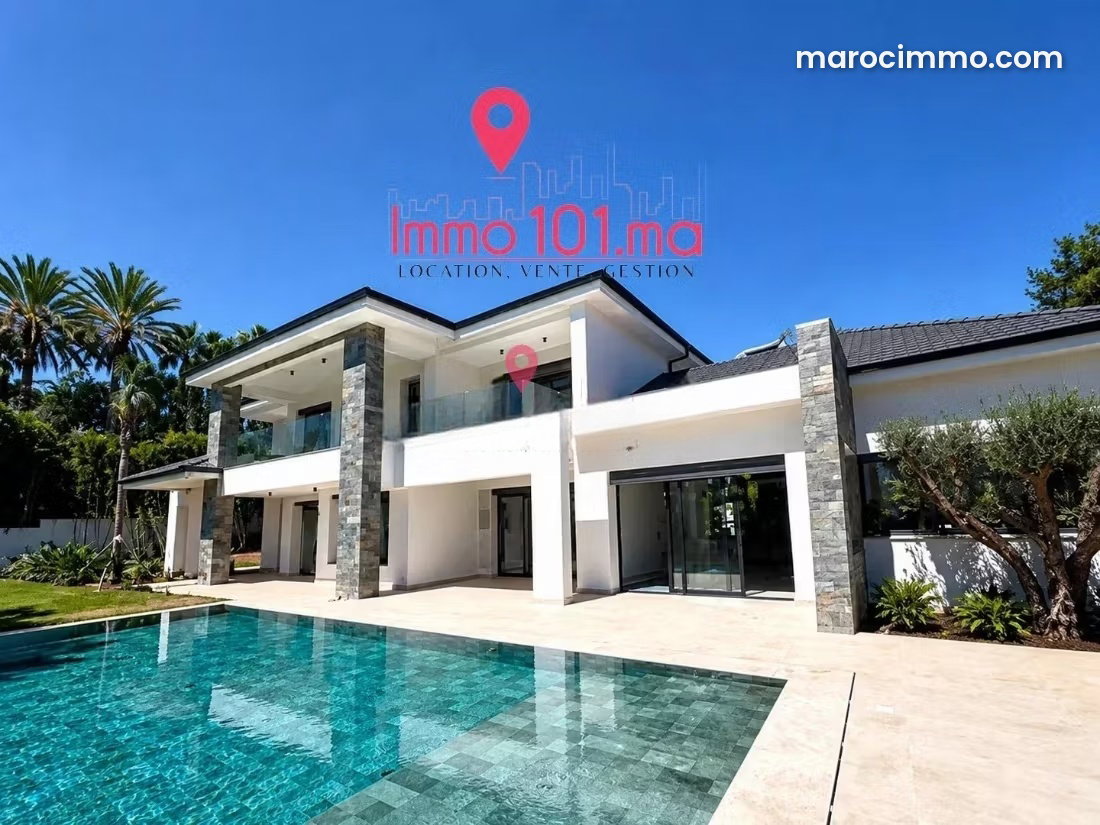 Villa neuve haut standing à louer à Souissi, Rabat — Rabat