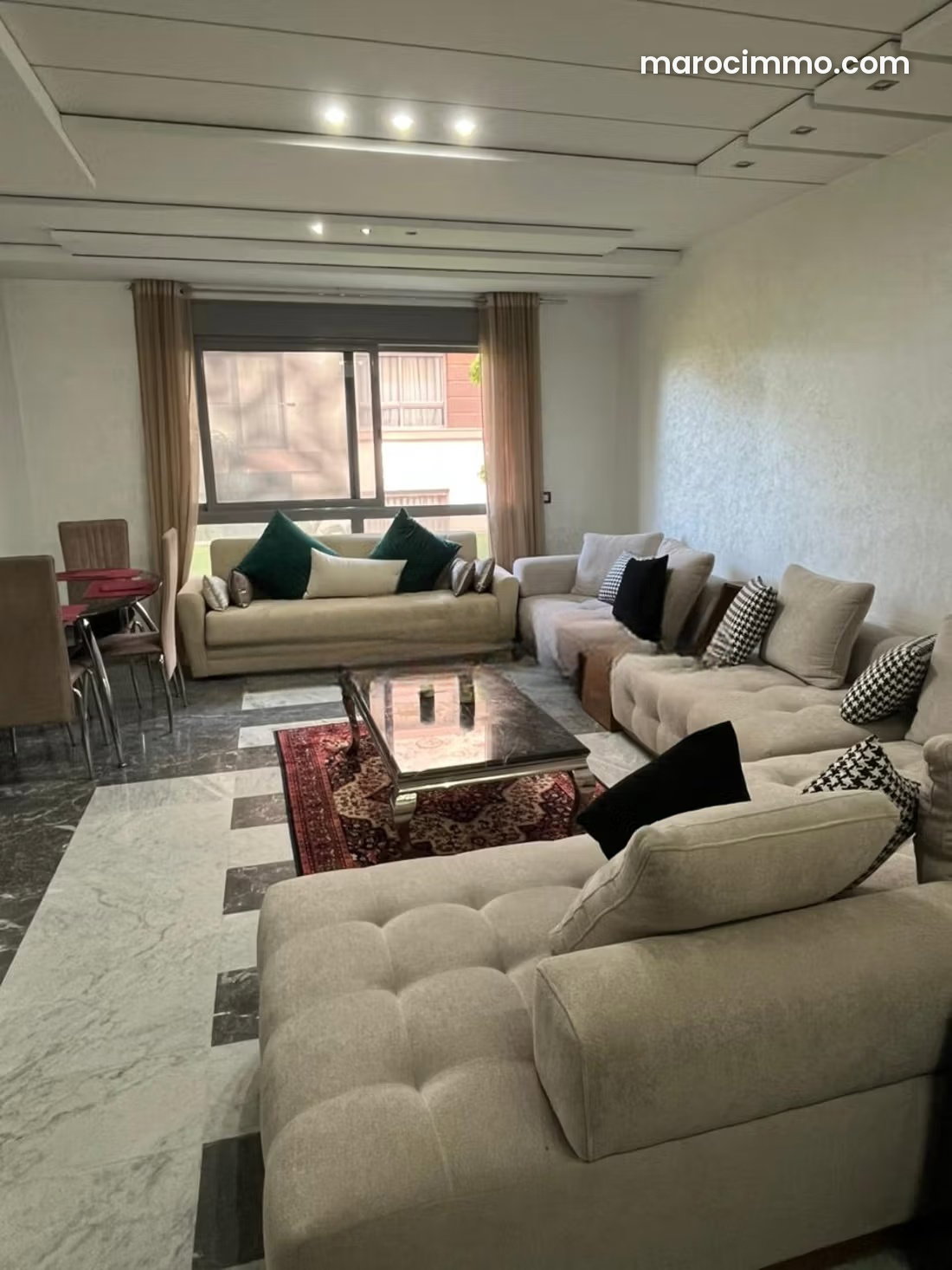 Furnished Apartment with Terrace for Rent in Sania, Tangier — Tangier