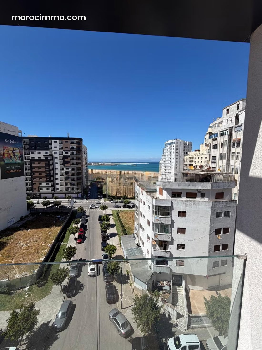 إطلالة بانورامية على المتوسط من شقة فاخرة بمالاباطا طنجة — طنجة