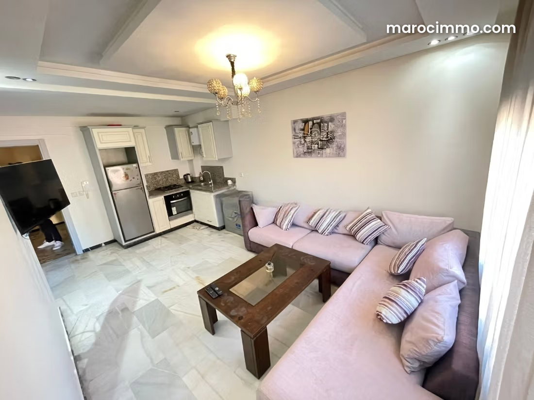 Appartement meublé à louer à Guéliz Marrakech, calme et bien placé — Marrakech