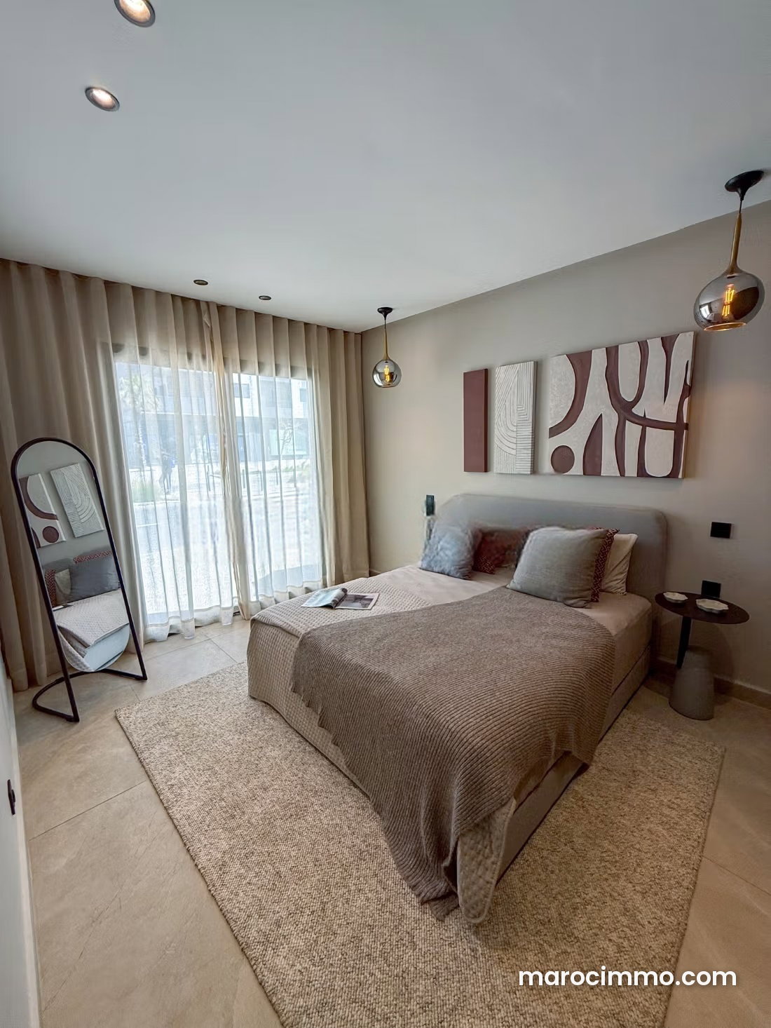 3-Bedroom Apartment with Swimming Pool in Zenata — Zenata