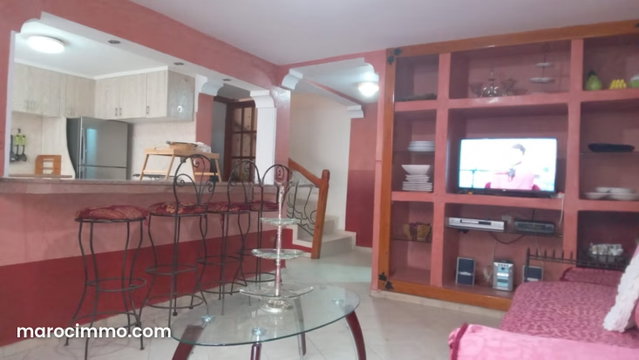 Triplex Meublé à Louer – Harhoura avec piscine — 3