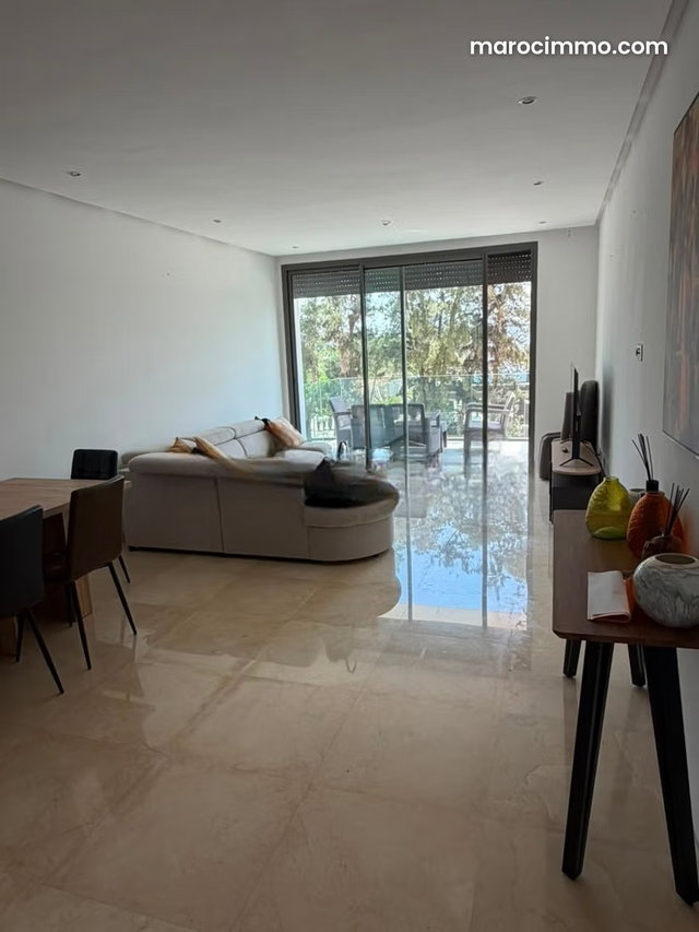 Apartment for Rent in Souissi. Total Surface 130 m². Furnished — 4