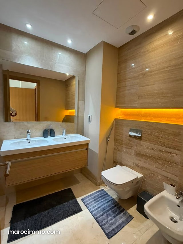 Apartment for Rent in Souissi. Total Surface 130 m². Furnished — 2