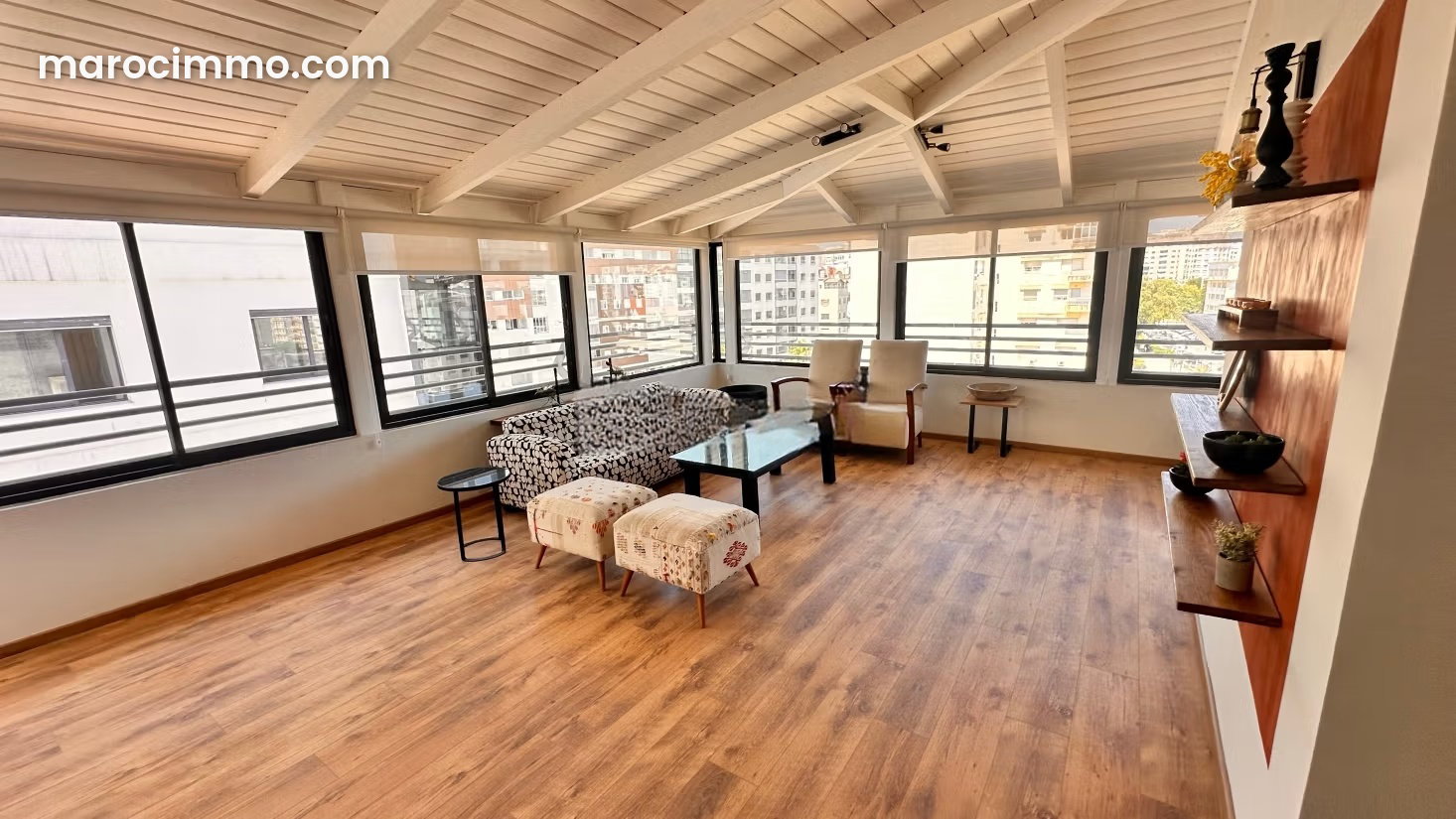 شقة مفروشة راقية للكراء بحي كاستيا بطنجة — طنجة
