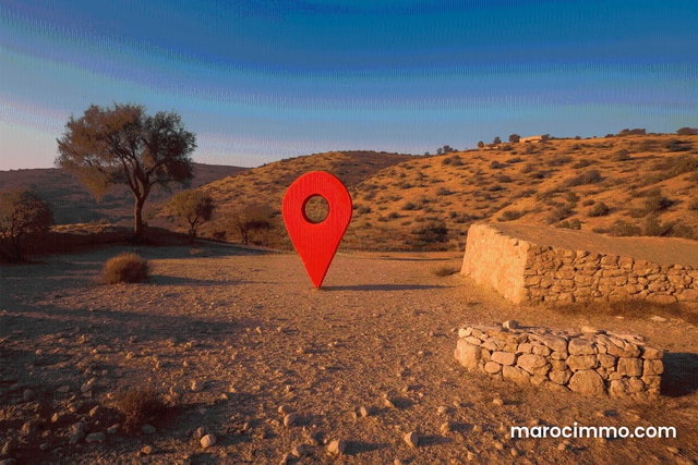 Terrain Titré de 1000 m² à Taghazout Hills — 5