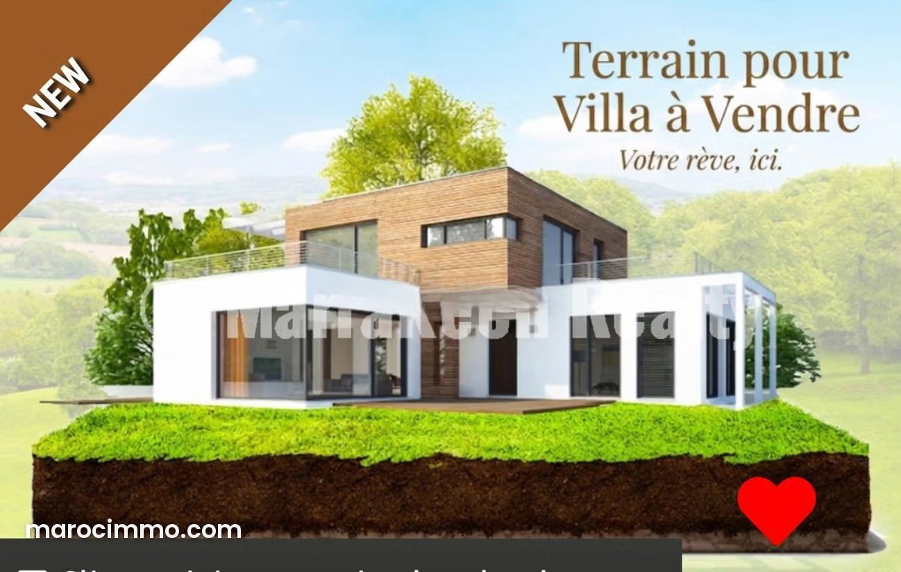 Terrain 341 m² deux façades à Hay Mohammadi Agadir — Agadir