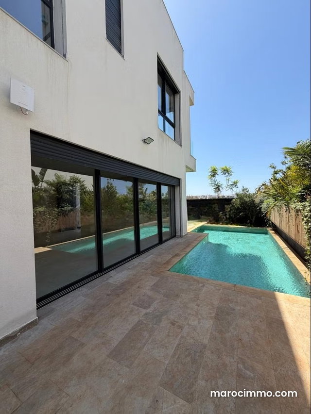 Location villa neuf sur Laymoune, proche cfc, jamais habité 4 chambres — 4