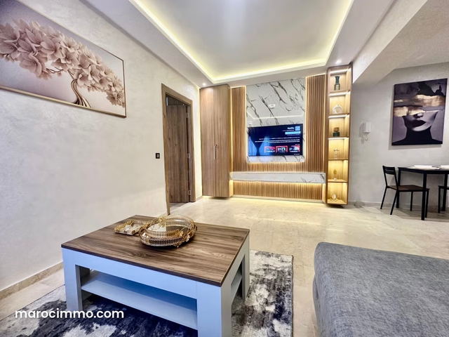 Appartement à vendre 53 m² à avenue Abdelkrim El Khattabi à Marrakech. 1 chambre. Bien meublé — مراكش