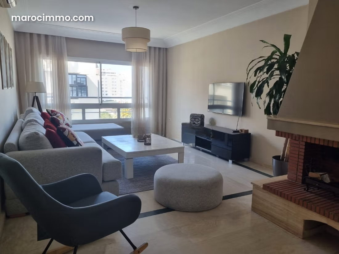 Appartement meublé à louer à Racine, Casablanca — Casablanca