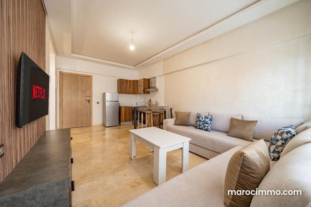 Vente appartement 1 chambre studio résidence avec piscine route de Casablanca Marrakech — 4