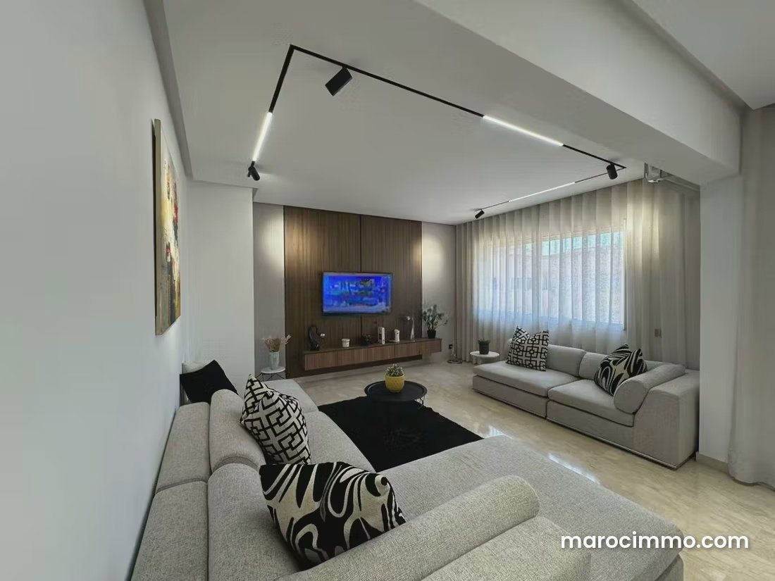 Appartement meublé à louer au C.I.L, Casablanca, haut standing — Casablanca