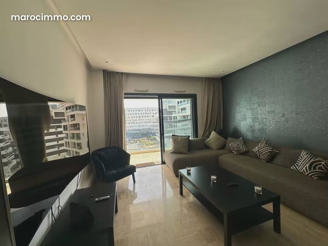 Très bel appartement à louer à Casablanca Finance City. Dimension 120 m². Nouveau mobilier — 3