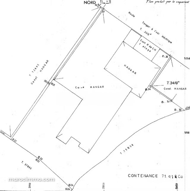 Buildable Land R20 of 7118 m² in Tangier — 2